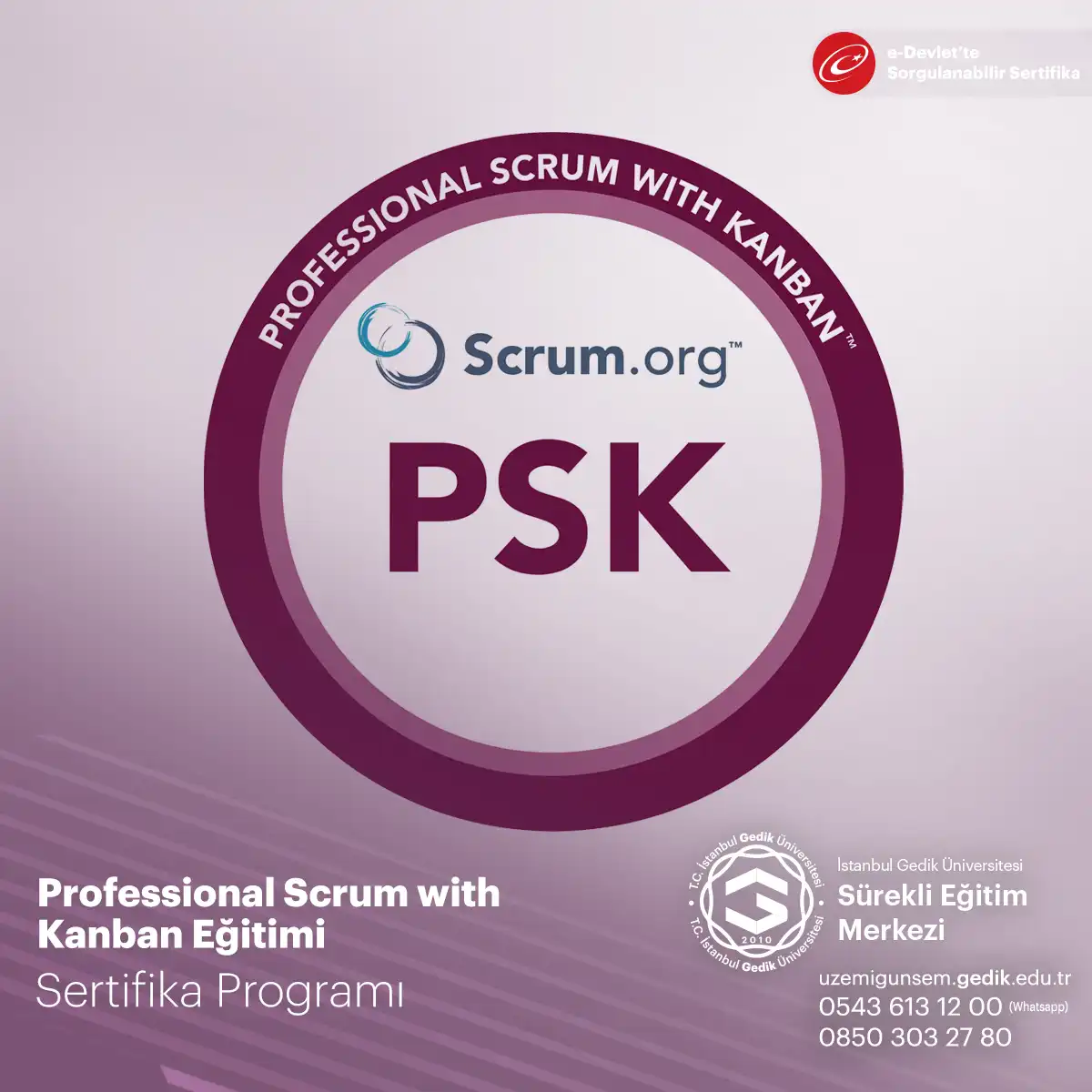 Professional Scrum with Kanban Eğitimi 